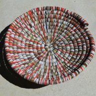 2011 Crown caps and wire. 80 x 12cm